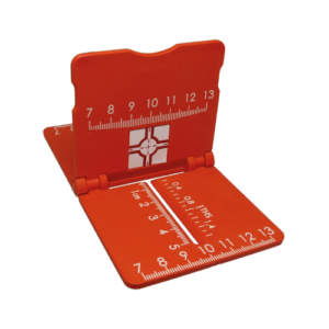 RS97 Stake Out Aid foldable with Non-Reflective Targets and Ruling Lines (10 pack)