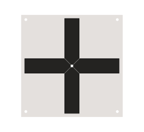 Photo Control Target Ground Control Target for Drones RSL510 (10 pack) – Omni